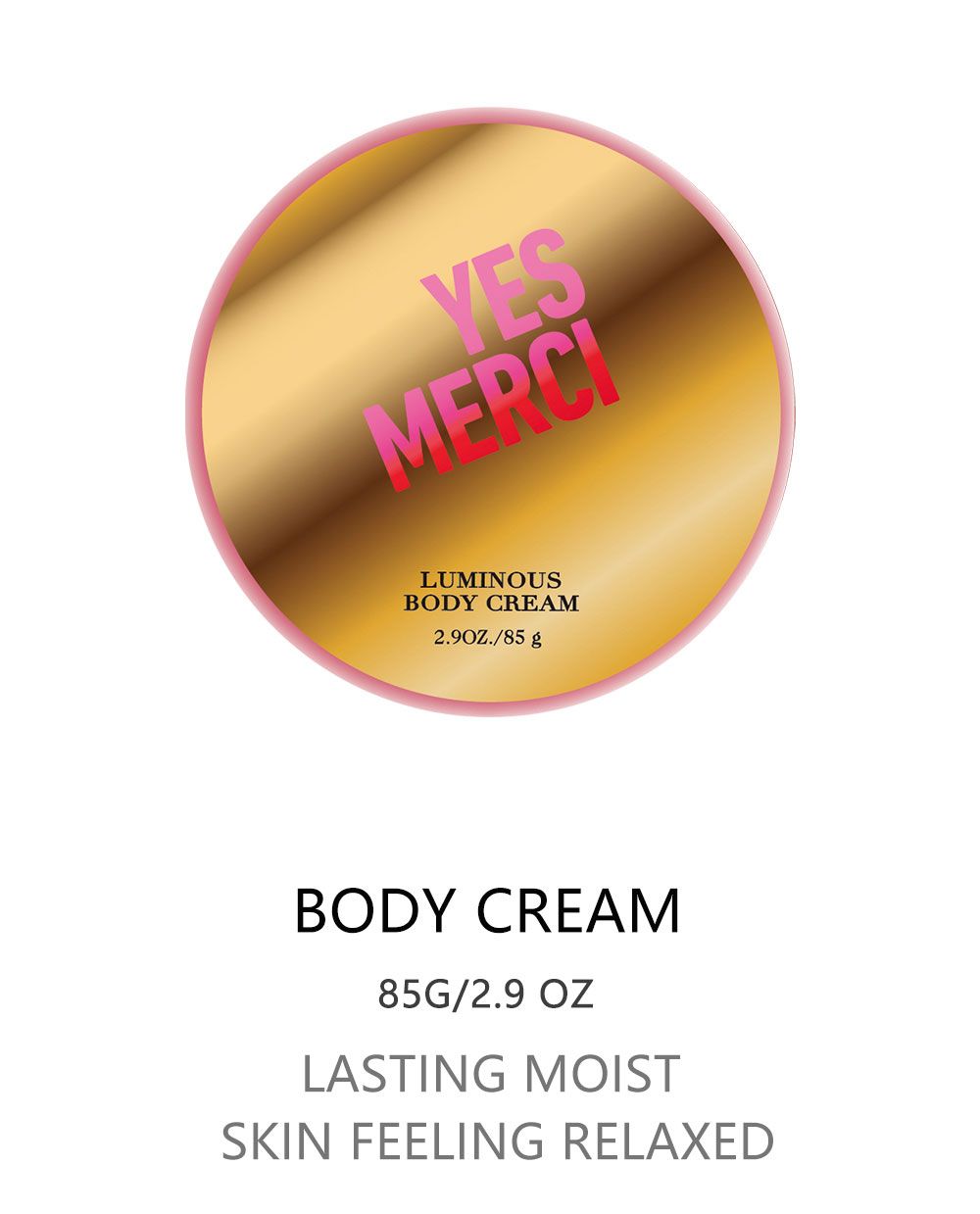 3-Piese Set Women's Eau De Parfuma Spray & Body Cream Gift Box, Long Lasting Scent, Ideal For Halloween/Christmas/ Holiday Gifts, 1.7 Fl Oz Perfume, 0.51 Fl Oz Perfume, 2.9 Oz Body Cream